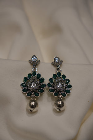 Cluster earrings