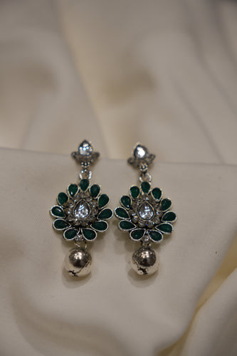Cluster earrings