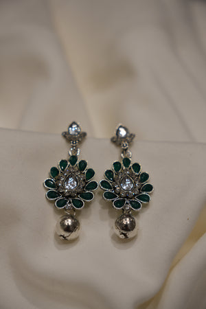 Cluster earrings