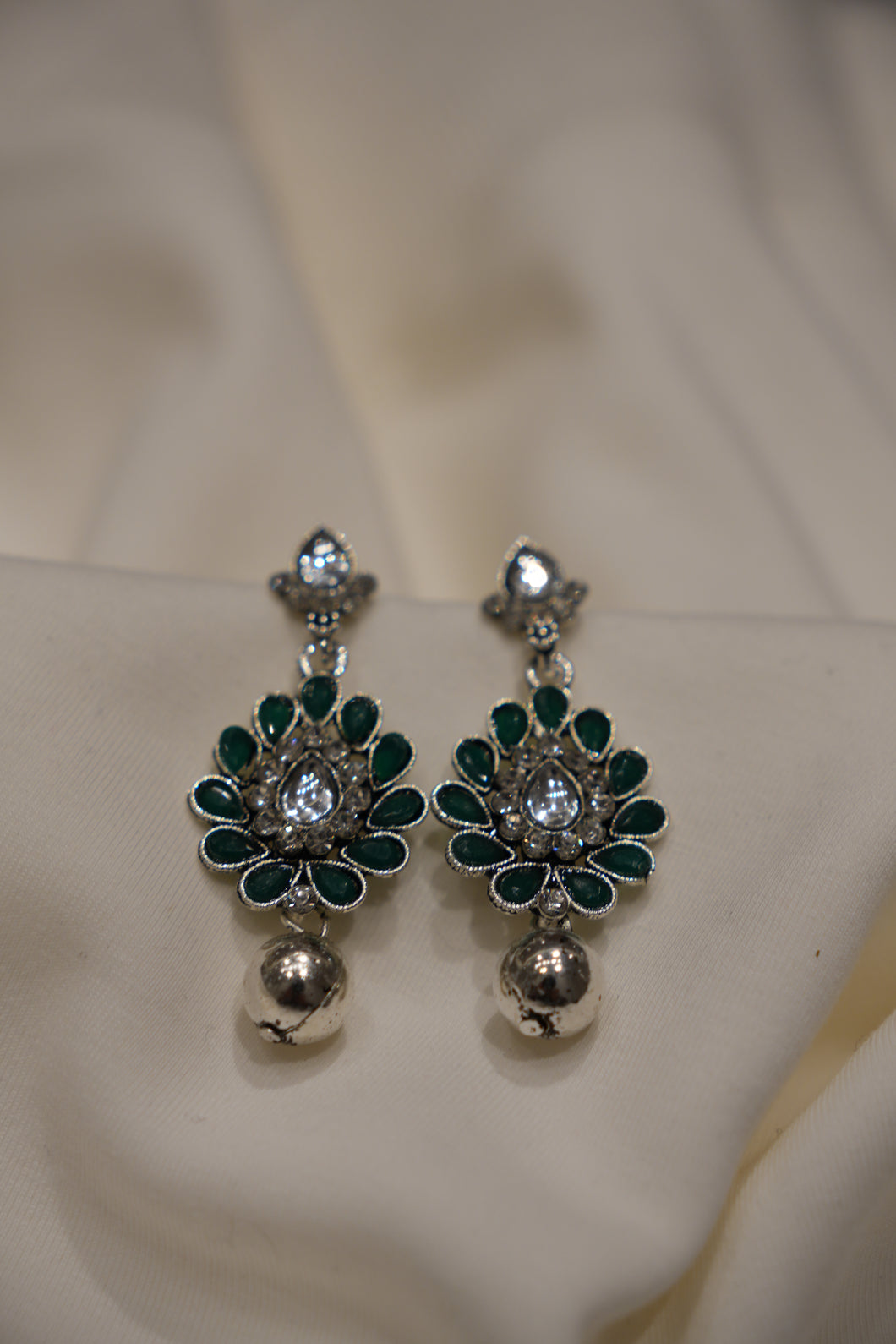 Cluster earrings