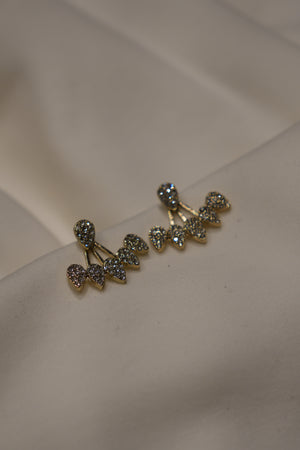 Ear jacket earrings