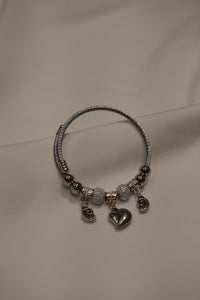 Pandora with Key and Heart Charm